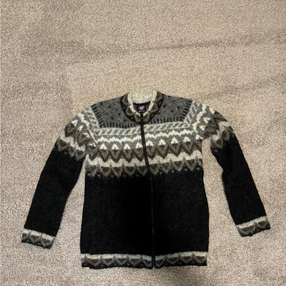 Icewear Iceland Patterned Cardigan zip up women’s